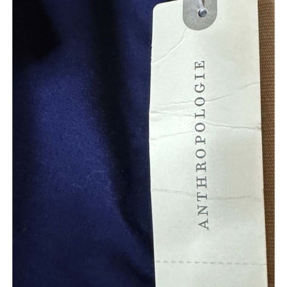Anthropologie Belted Navy Pencil Skirt - XS - NWT $138 Retail - Picture 4 of 7
